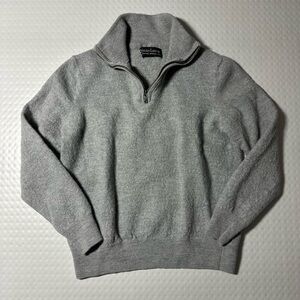 Christian Lacroix child Medium M pullover sweater zip sweatshirt half zip collar